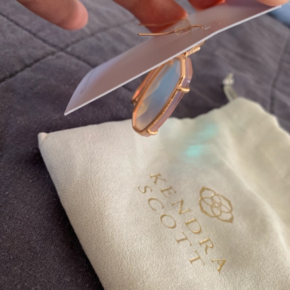 Kendra Scott Rose Gold Statement Earrings - Picture 5 of 6